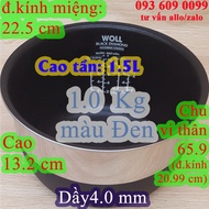 High-frequency Rice Cooker Heart (High-Frequency Rice Cooker Core) 1.5 L Non-Stick Black Weighs 1.0 Kg