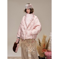 「สินค้าลิขสิทธิ์แท้」IRIS BOUTIQUE 25 Winter 5 | IJ19104 Solene jacket  แจ็คเก็ต Down กันหนาว ผ้านิ่ม