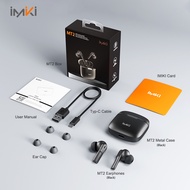 FEYUJ หูฟัง MT2 IMIKIหูฟังอินเอียร์แบบเต็มไมค์ลดเสียงรบกวนแบบคู่หูฟังออกกำลัง BT 5.3 IPX4กันน้ำหูฟัง