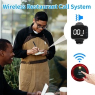 Wireless Service Call Pager Button Restaurant Calling Order System Call Bell Customer Service Pager 