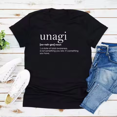 Unagi Total Self Awareness Tshirt Friends Fan T-shirt Unagi Ross Funny T Shirt Women Graphic T Shirt
