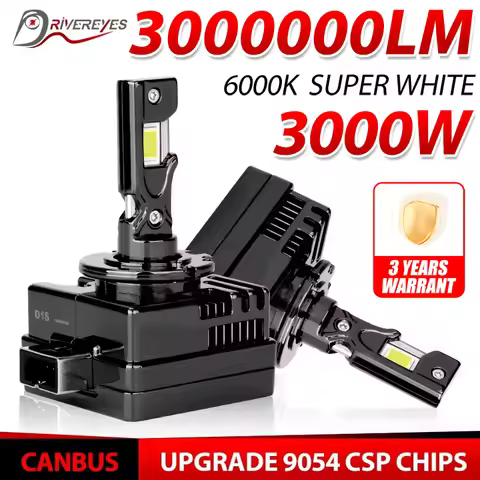 D3S Led D1S Headlight Canbus Bulbs 30PCS CSP D4S D5S D2S D8S D1R D4R D2R D3R D4R Led 3000000LM 3000W