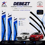 DEBEZT PREMIUM SILICONE WIPER BLADE FOR TOYOTA FT-86 / GR-86 / GR YARIS