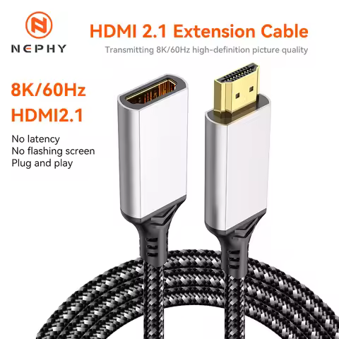HDMI 2.1 Extension Cable 8K HDMI 2.1 Male to Female Extension Cable 8K HDMI Cord Extension for PS5 X