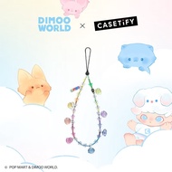CASETiFY Pop mart DIMOO Colorful Candy Mobile Phone Charm Beaded Phone Case Lanyard Wrist Lanyard