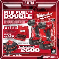 Milwaukee M18 Double Mid Torque Impact Wrench Combo