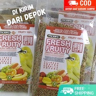 FRESH FRUITY PROBIRD PAKAN BURUNG PLECI ORIENTAL WHITE EYE / PAKAN PLECI / VOER PLECI / PAKAN PLECI