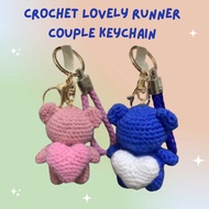 Bear Keychain Lovely Runner Couple Keychains Gantungan Bag Kunci Kdrama Fanart Sunjae Imsol