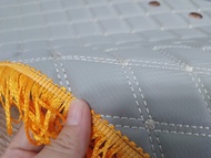 Thảm taplo xe tải Van SRM 868 T20 SRM T30 X30 990kg 1 tấn 2 loại da cacbon 6D và nhung 3 lớp