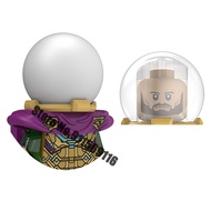 【Best-Selling】 Mysterio Ocus Spiderman Green Goblin Building Blocks Strange Sandman Lizard Action Fi