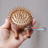 壹染指手作 | 檀木 氣墊梳 多功能 | 按摩頭皮 順發 刮鼻樑 舒緩