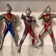 x plus tdg set 超人 迪加 帝拿 佳亞 tiga dyna gaia ultraman 發光版 齊件冇盒