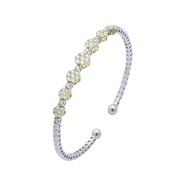 TAKA Jewellery Cresta Diamond Bangle 18K Gold
