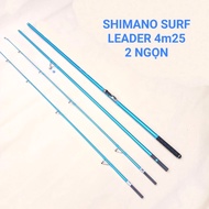 Shimano Surf Leader 3-Piece Fishing Rod Is 4m25 Long + Free 1 20kg Fish Load Rod Comfortably