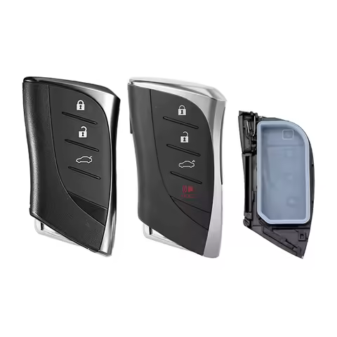 XIEAILI OEM 3/4Button Replacement Key Case Smart Remote Key Shell For Lexus ES350 LC500 LC500h LS500