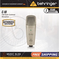 Behringer C-1U Studio Condenser USB Microphone (C1U / C 1U)