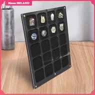 Moon ISILAND Acrylic Pin Collection Display Organizer Pin Display Frame for Jewelry Pins