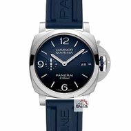 【大眾金時代】PANERAI沛納海 PAM01157 2022/07 保固至2030/08 深海漸層藍面盤 三明治面盤 藍色龍頭 原廠帶扣 大眾金時代B1330