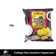 Wise Cottage Seasalt &amp; Peppercorn Fries Potato Chips 65g