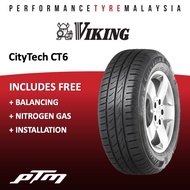 12 13 14 15 Inch Viking CityTech CT6 Tyre (FREE INSTALLATION/DELIVERY) Tayar Tyre