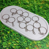 GANTUNGAN Key chain + chain + Ring 1 dozen (12 pcs) 2.5cm
