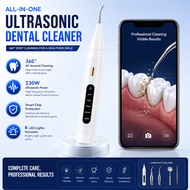 Visualized Ultrasonic Visual Teeth Cleaner Dental Calculus Remover APP Real-Time Image Calculus  Rem