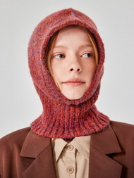 Cider Solid Knitted Balaclava Cap
