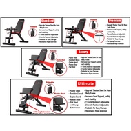 ADSports AD600 【THICKEN】All in 1 Adjustable Gym Weight Bench - Foldable Sit up Dumbbell Exercise Fit