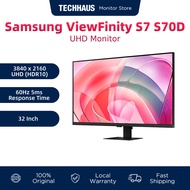 Samsung 32" ViewFinity Monitor  S7 S70D UHD 4K LS32D700EAEXXS ( 3 Years Warranty )