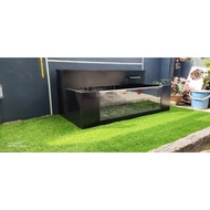 New Design Aquarium 5ft x 2.5ft x 15Inci Fibre Fish Tank Front Glass with Filter / West Malaysia Onl