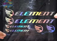 Cutting Stiker sepeda Element - Stiker Sepeda MTB Element - Cutting sticker Sepeda Lipat Element 1 S