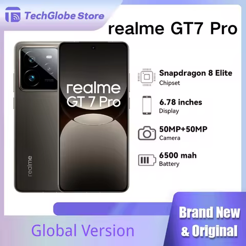 Realme GT 7 Pro 5G, 6.78 inch, Snapdragon Elite processor, Titan battery 120W 6500mAh, IP69 Smartpho