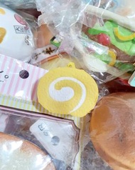 迷你蛋捲 蛋捲 cakeroll  squishy 吊飾 掛飾 鎖匙扣 禮物 裝飾品 公仔