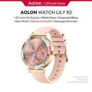 Aolon Lily R2 Smart Watch 41mm Bluetooth Call Custom Watch Face 150+ Sport Mode Women Smartwatch Rea