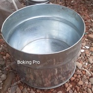 Drum Galvanis Kapasitas 100 Liter TANPA TUTUP -(BEKAS)