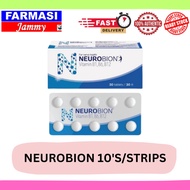 NEUROBION TABLET VITAMIN B1, B6, B12 (1 STRIP)