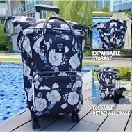 Resizeable 360° 4-Wheel Trolley Bag (SG Seller)