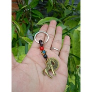 Feng Shui Horse with Lucky Coin Keychain