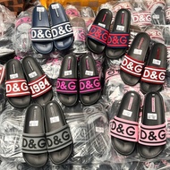 [TYPE 1] D.G Men's Sandals Full Box With All Genuine Letters - D.G Men's Sandals with 2-Layer Pu Sol