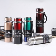 Thermos bottle 1000ml - 800ml, 316 stainless steel thermos with stainless steel tea filter - Stainle