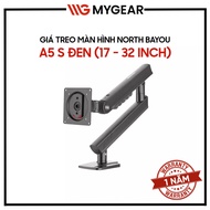 North Bayou A5 17-32 Inch VESA 75x75/100x100 Monitor Mount