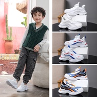 white shoes school bata sneakers shoes for children boys and girls fashion running shoes