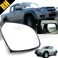 เลนส์กระจกมองข้าง เนื้อกระจกมองข้าง รุ่น มาสด้า MAZDA BT-50 BT50 PRO / FORD RANGER ปี 2006 - 2011 ข้างขวา 1 ชิ้น