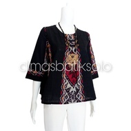 Atasan Blouse Batik Tenun Troso Jepara Ori ZIFA BLOUSE TENUN