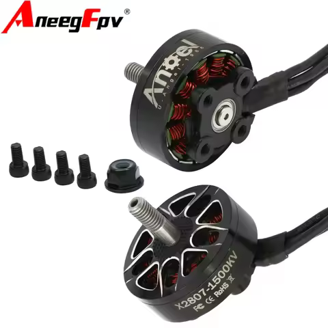 4 pcs Uangel X2807 2807 Motor 1300KV 4S 1500KV 1700KV 6S Brushless Motor for FPV Freestyle 7inch Lon