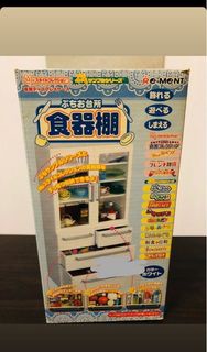 退坑放售 可議，全新re-ment rement  食器棚