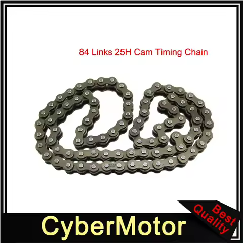 25H Cam Timing Chain 84 Links For 110cc ATV Quad 4 Wheeler Pit Dirt Bike Go Kart Honda TRX90 TRX90X 
