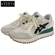 Onitsuka Tiger MOAGE CO 男士運動鞋，成色極佳，米黑色，尺寸 25cm，1183B555，6 1/2"（美國碼）