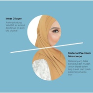 HAIDIRACMA -Tudung Warda Layer x AS Hijab