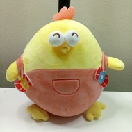 6 inch Well Rounded Bubble Chicken Plush Toys